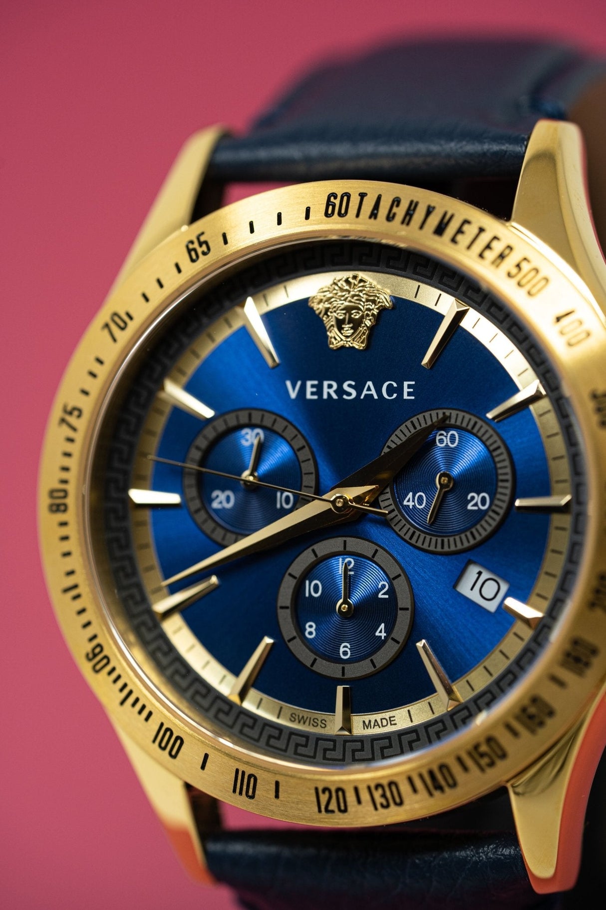 Versace Classic Chronograph Blue - Watches & Crystals