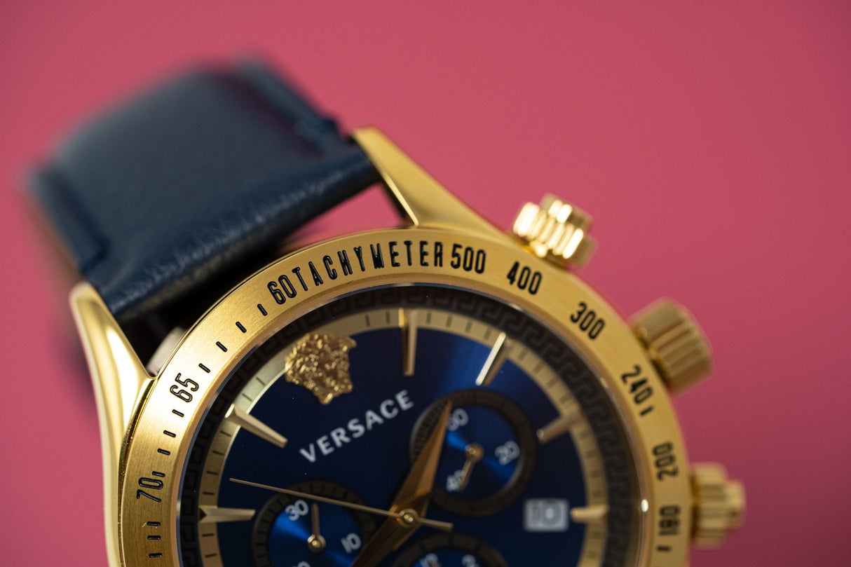 Versace Classic Chronograph Blue - Watches & Crystals