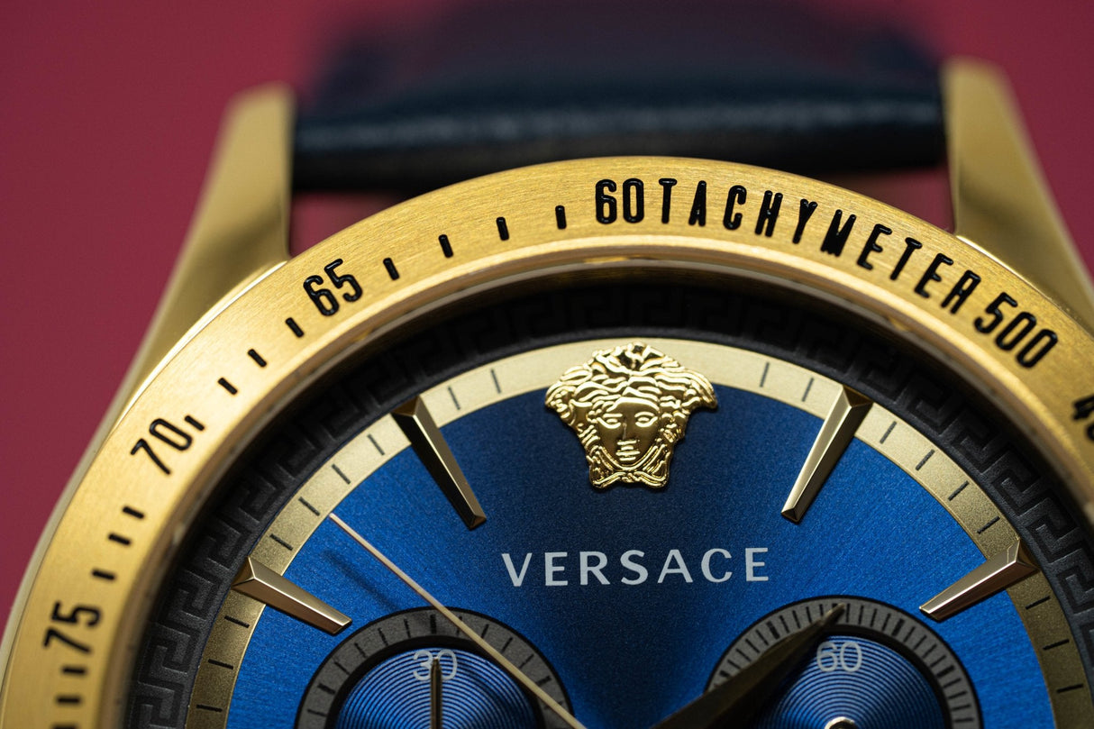 Versace Classic Chronograph Blue - Watches & Crystals