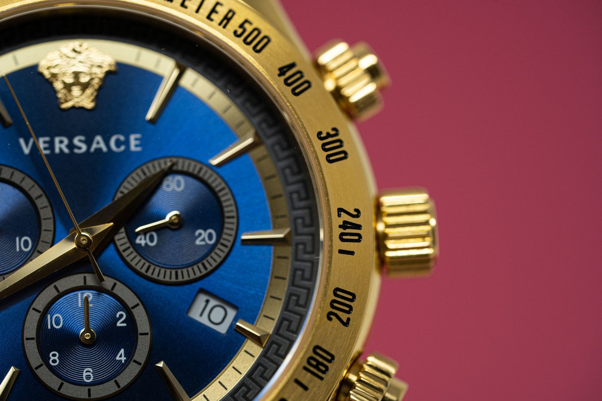 Versace Classic Chronograph Blue - Watches & Crystals