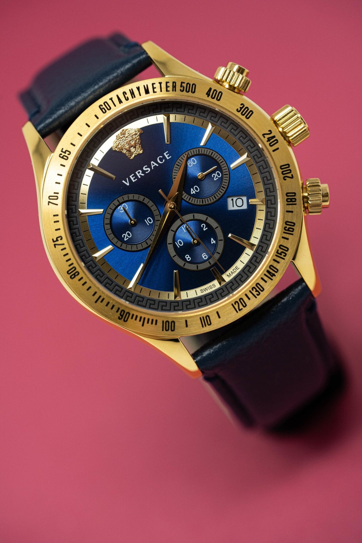 Versace Classic Chronograph Blue - Watches & Crystals