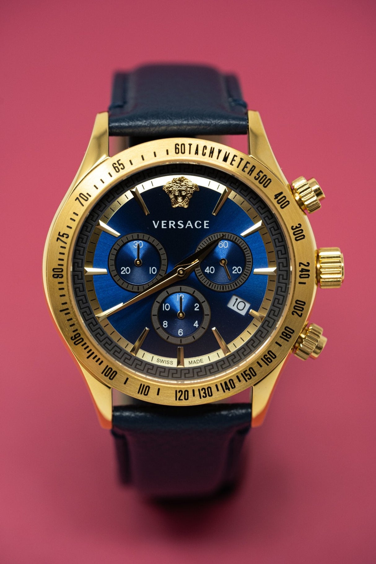 Versace Classic Chronograph Blue - Watches & Crystals