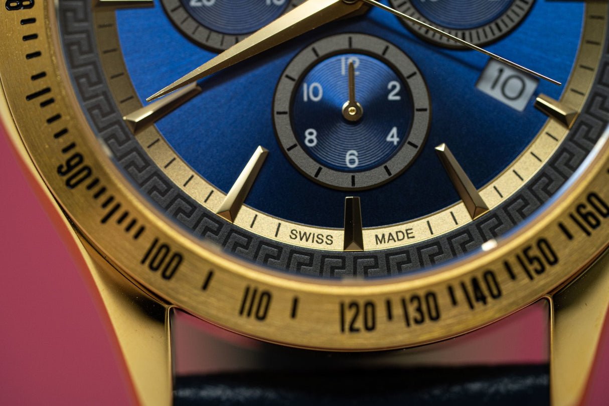 Versace Classic Chronograph Blue - Watches & Crystals