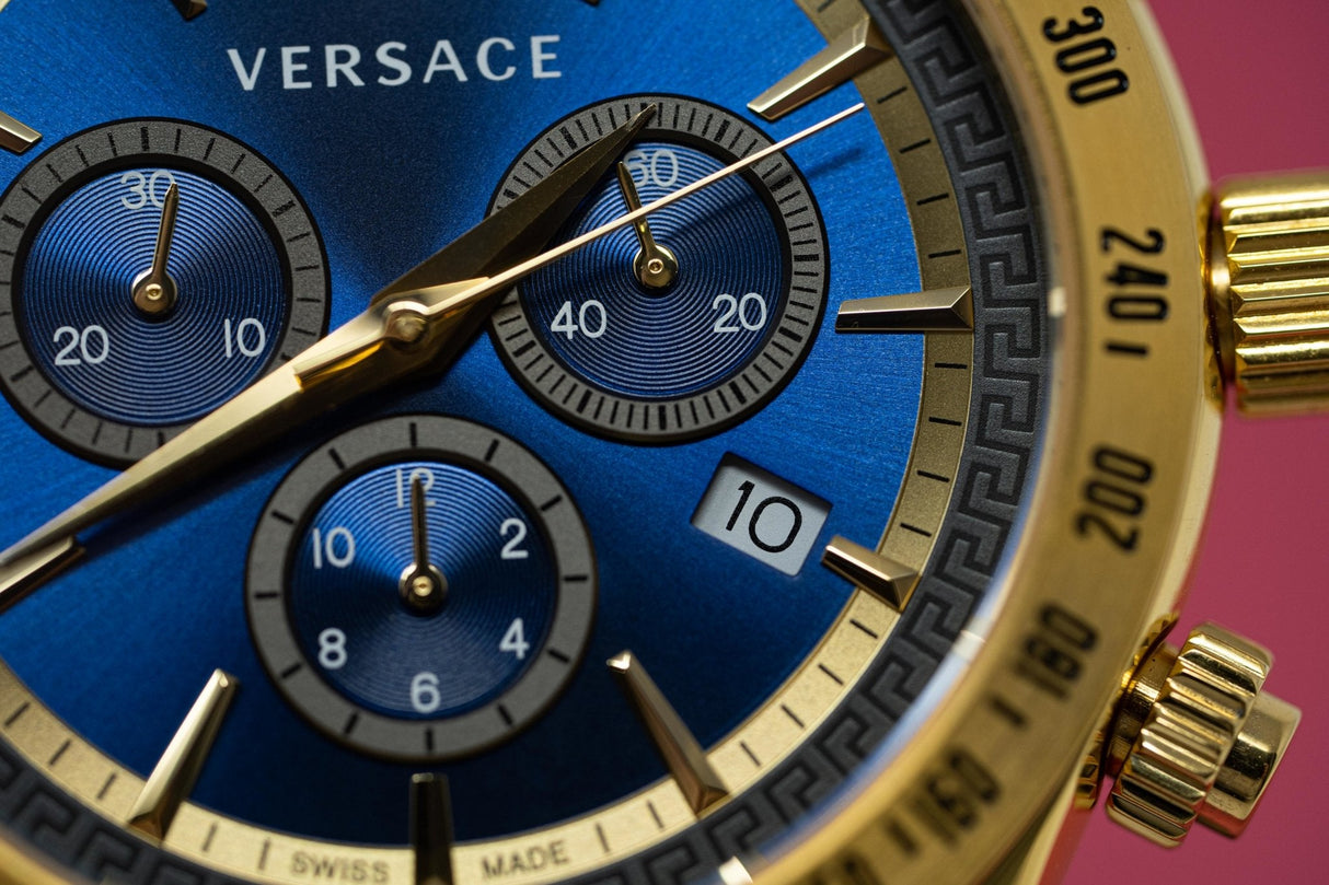 Versace Classic Chronograph Blue - Watches & Crystals