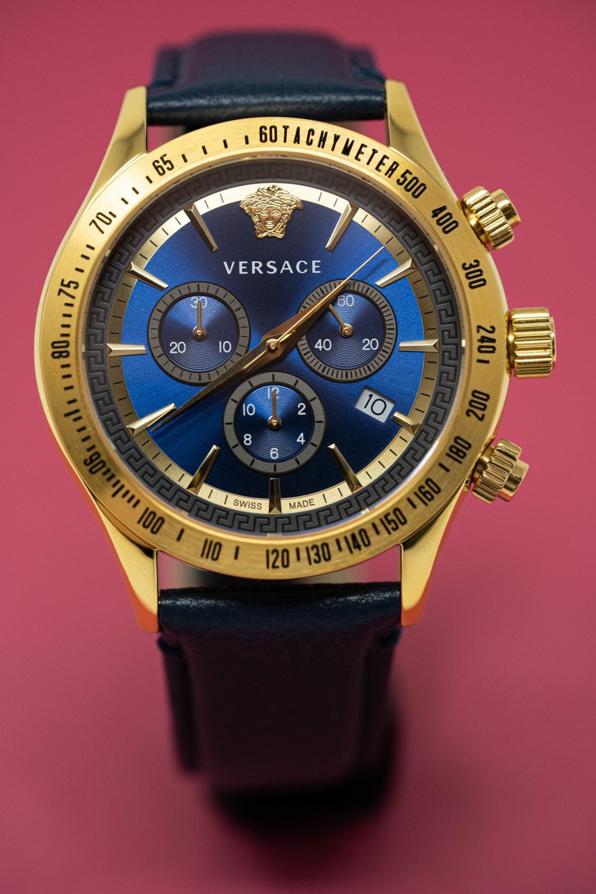 Versace Classic Chronograph Blue - Watches & Crystals