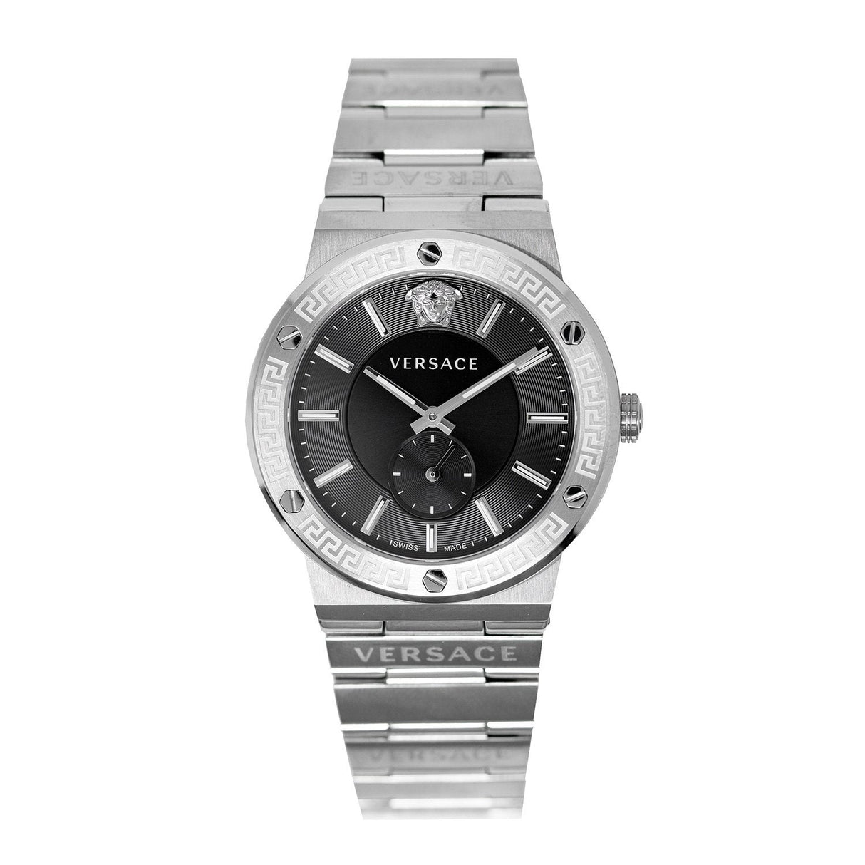 Versace Greca Logo Small Seconds - Watches & Crystals