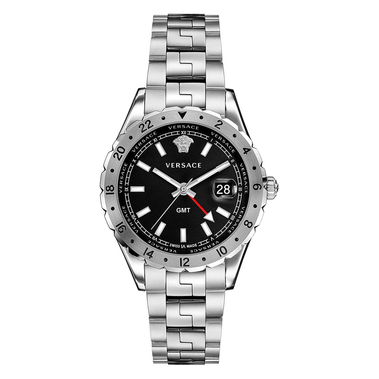 Versace Hellenyium GMT Black - Watches & Crystals
