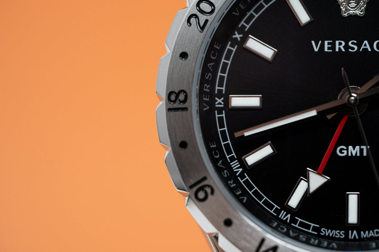 Versace Hellenyium GMT Black - Watches & Crystals