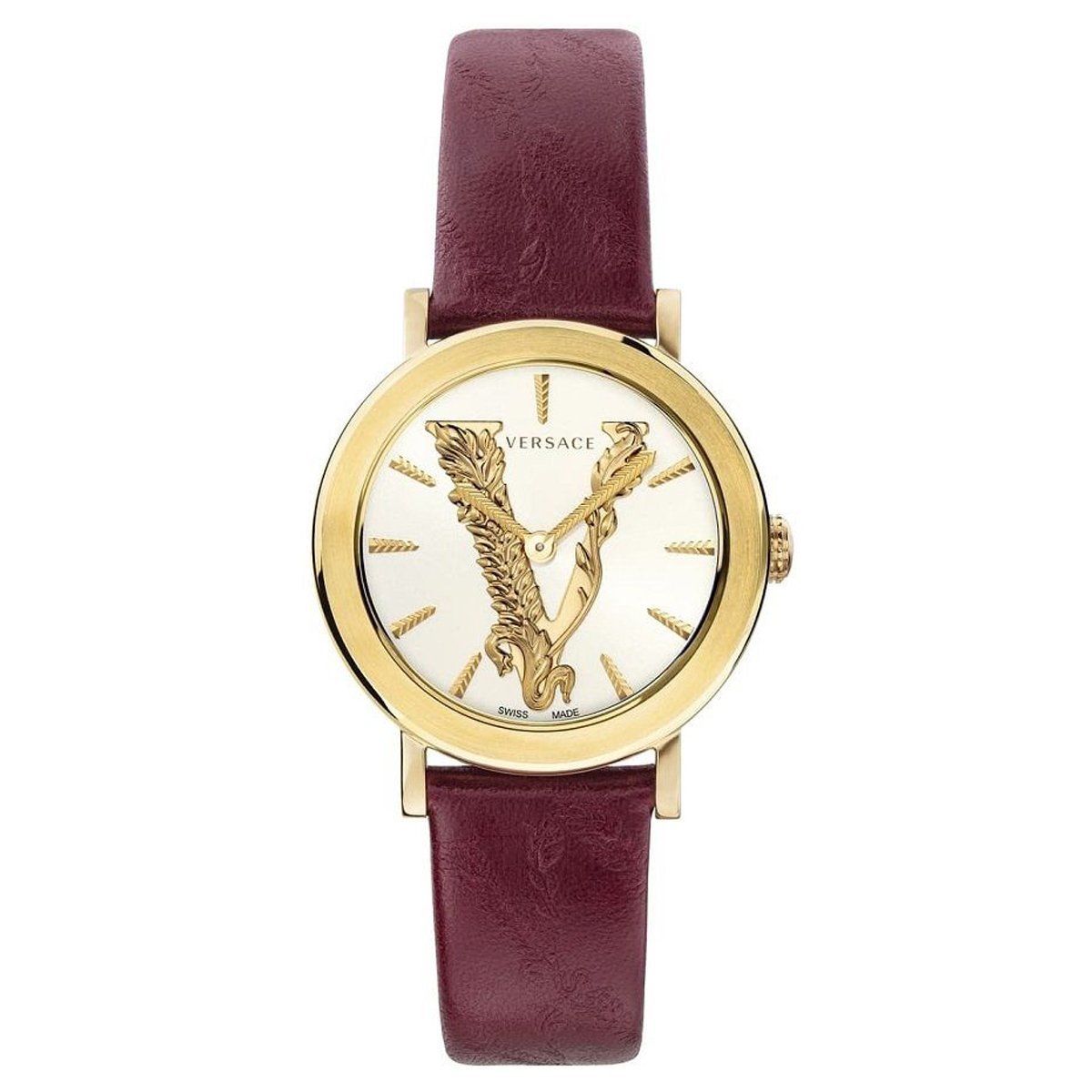 Versace Ladies Virtus Watch IP Gold VERI00320 - Watches & Crystals