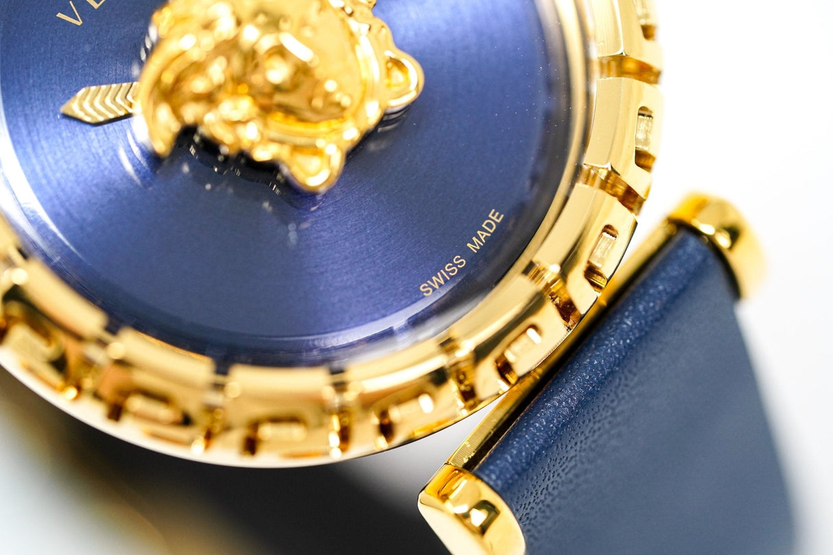 Versace Ladies Watch Palazzo Empire Greca Blue VEDV00219 - Watches & Crystals
