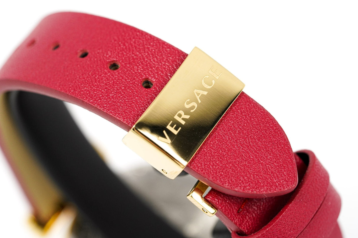 Versace Ladies Watch Palazzo Empire Greca Red VEDV00319 - Watches & Crystals