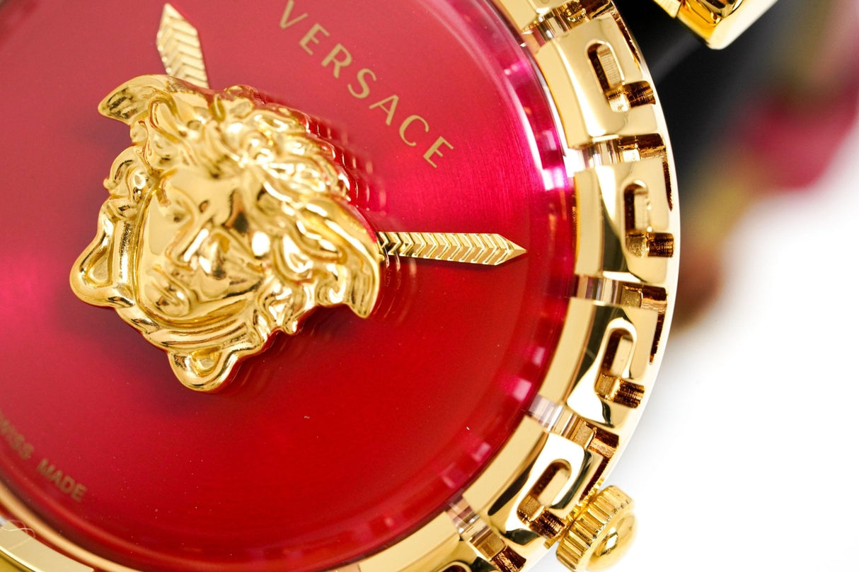 Versace Ladies Watch Palazzo Empire Greca Red VEDV00319 - Watches & Crystals