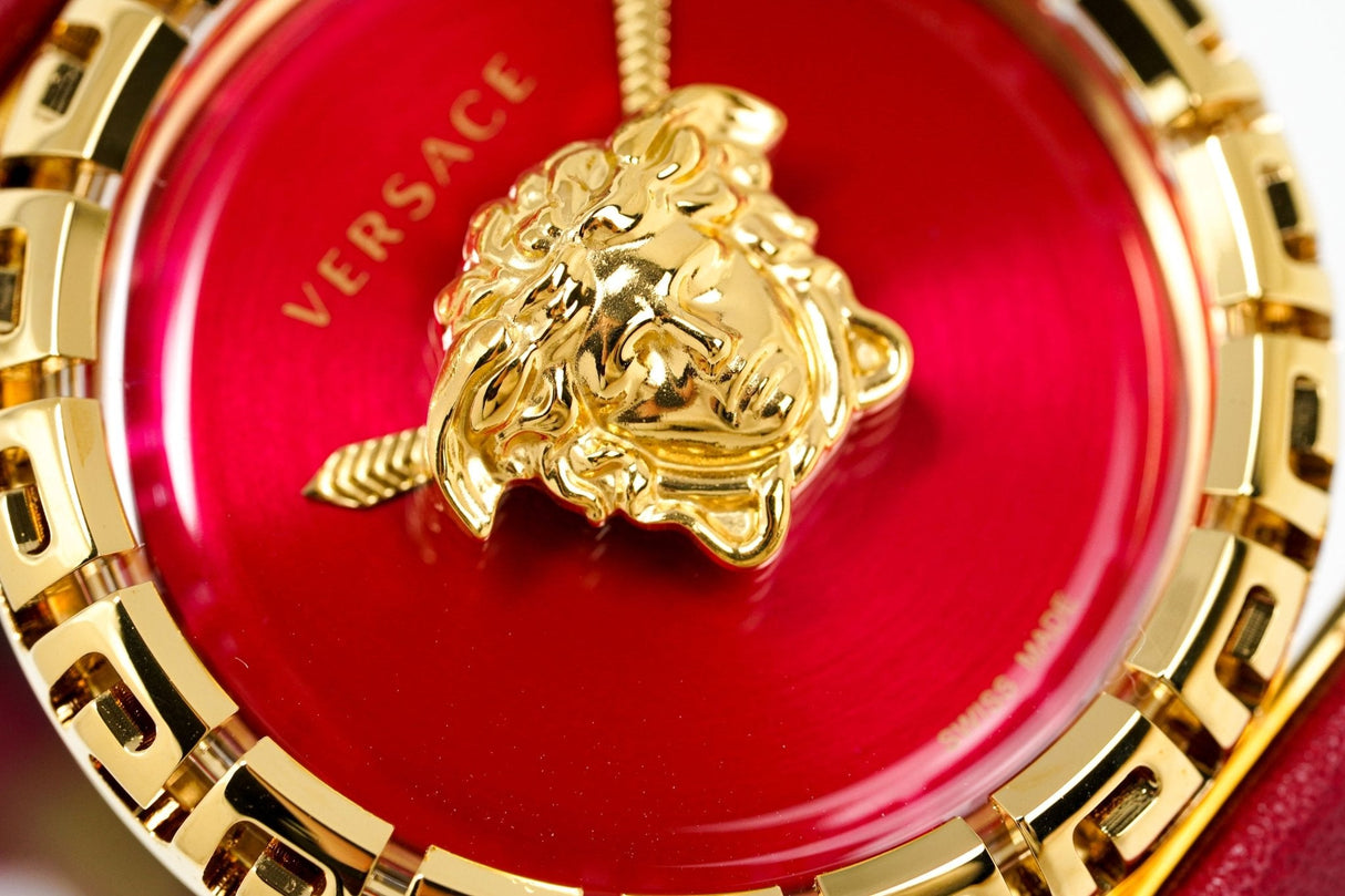 Versace Ladies Watch Palazzo Empire Greca Red VEDV00319 - Watches & Crystals