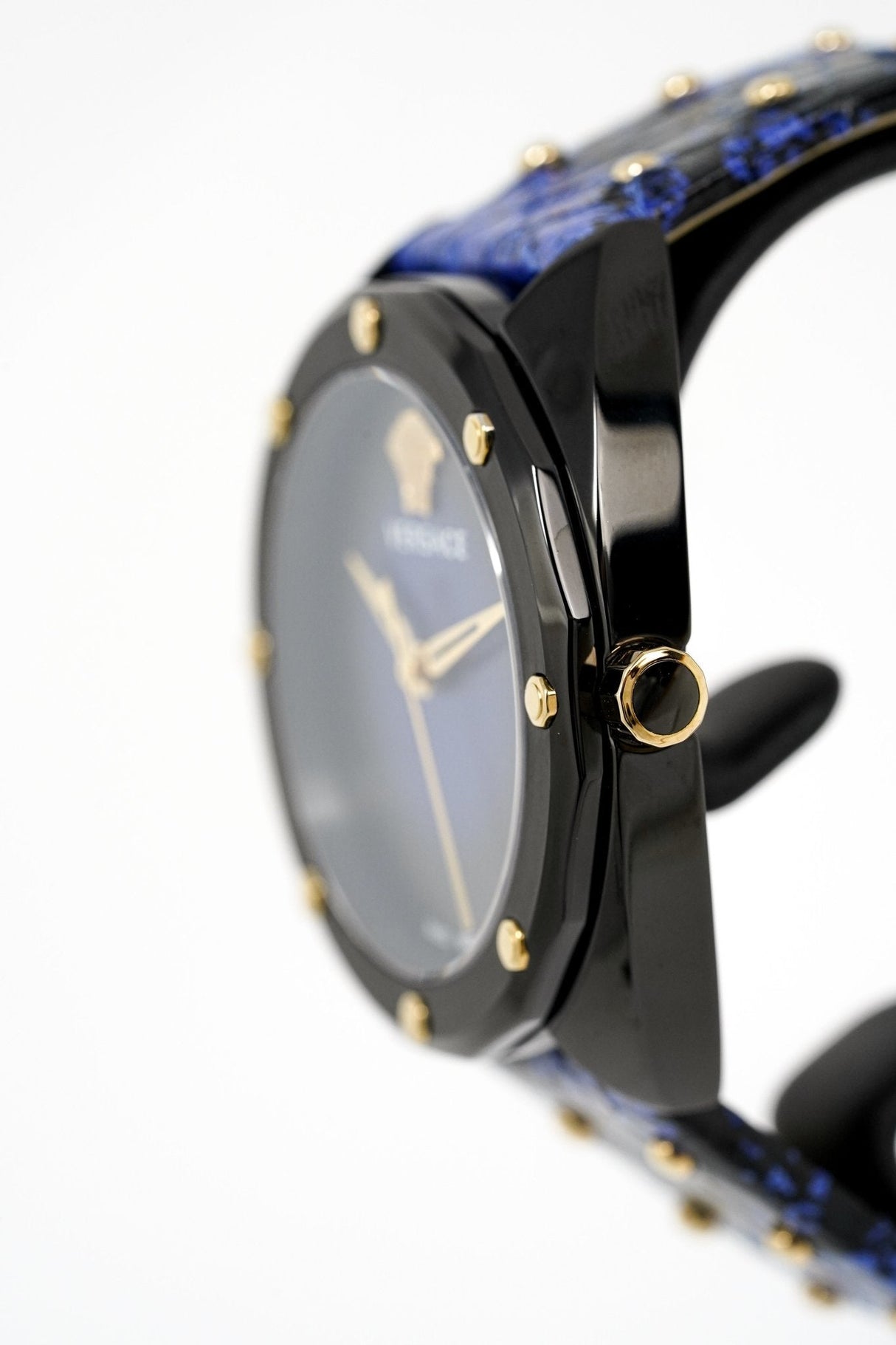 Versace Ladies Watch Shadov Dark Blue VEBM00418 - Watches & Crystals