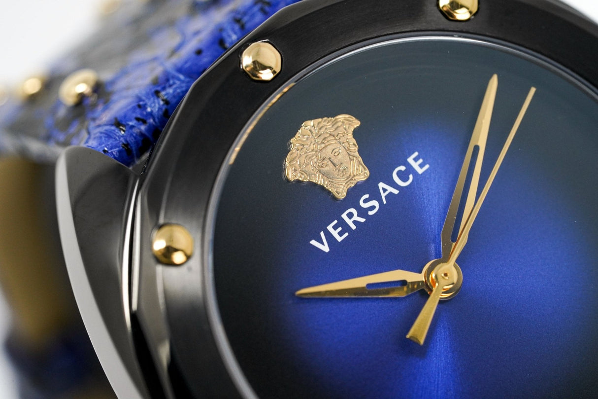 Versace Ladies Watch Shadov Dark Blue VEBM00418 - Watches & Crystals
