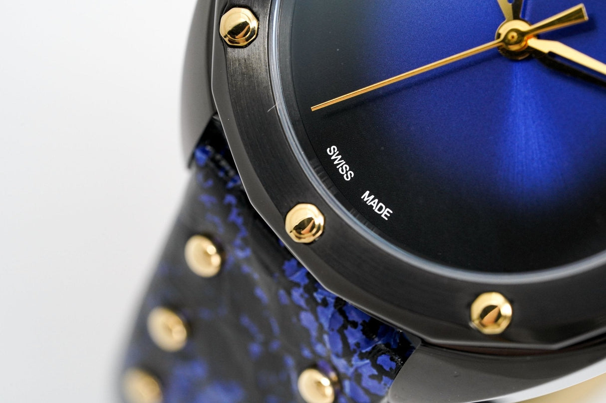 Versace Ladies Watch Shadov Dark Blue VEBM00418 - Watches & Crystals