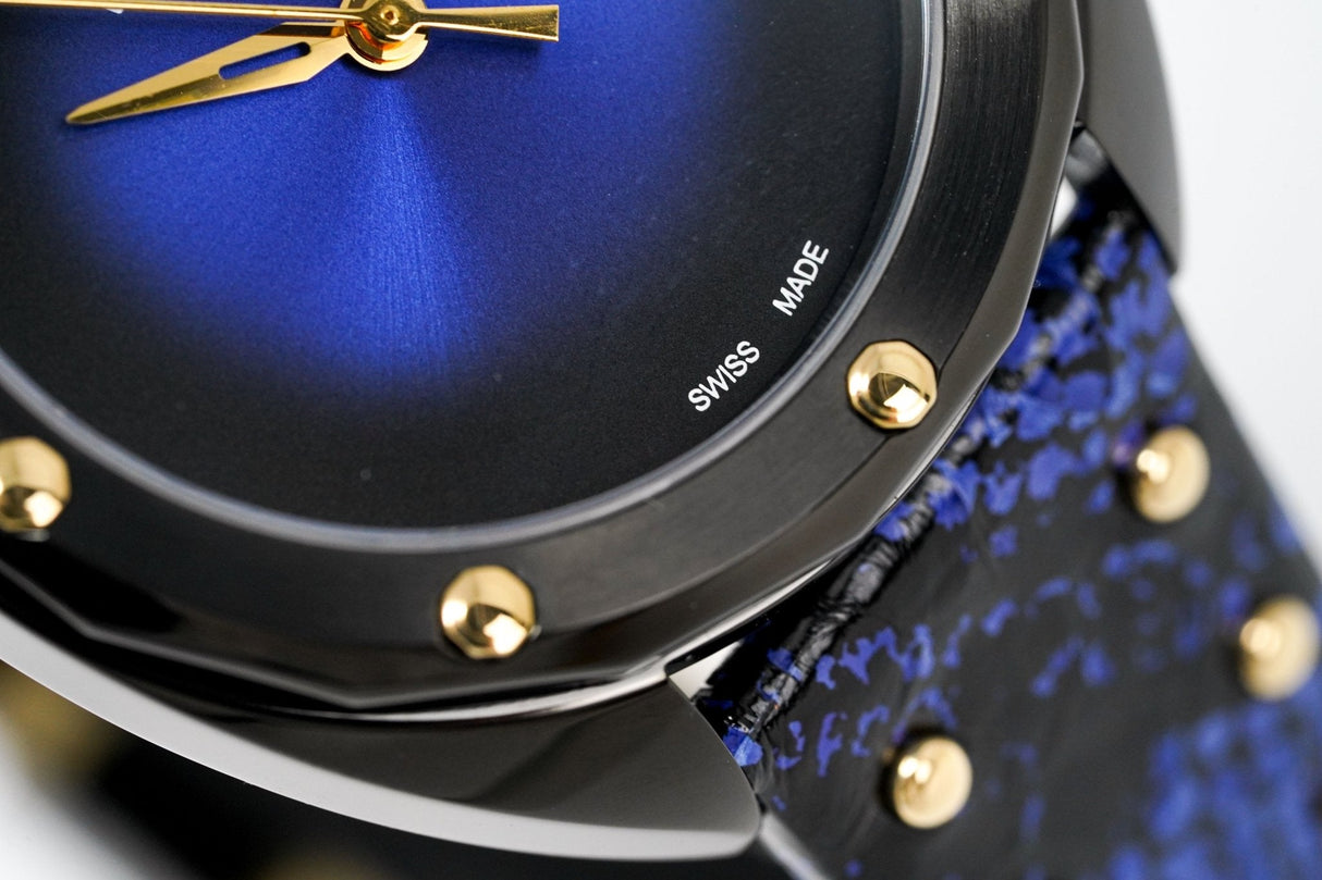 Versace Ladies Watch Shadov Dark Blue VEBM00418 - Watches & Crystals