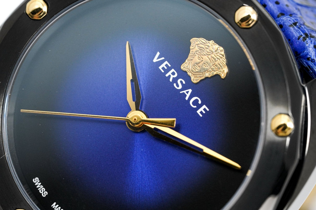 Versace Ladies Watch Shadov Dark Blue VEBM00418 - Watches & Crystals