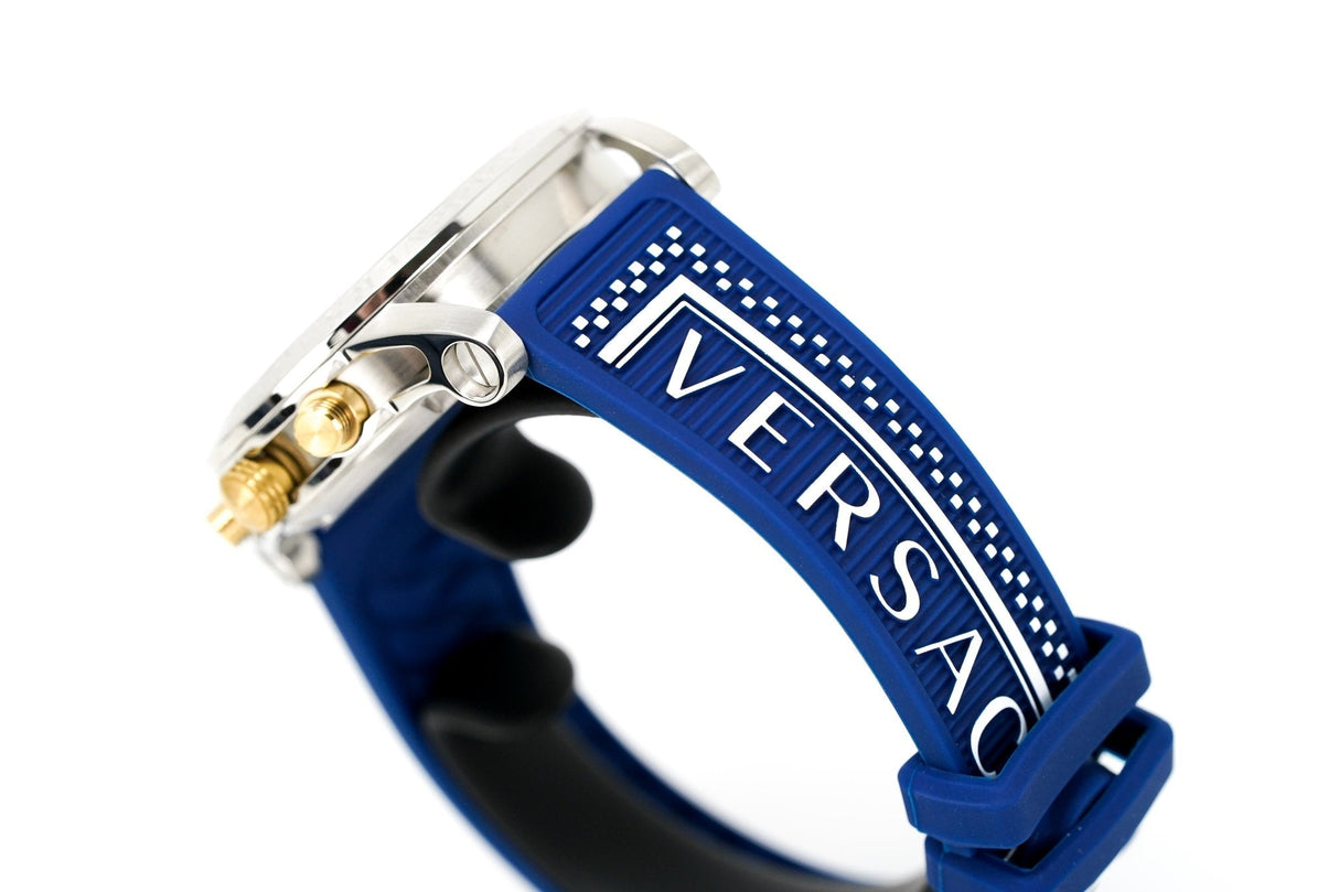 Versace Ladies Watch Sport Tech Chronograph Blue VEKB00222 - Watches & Crystals