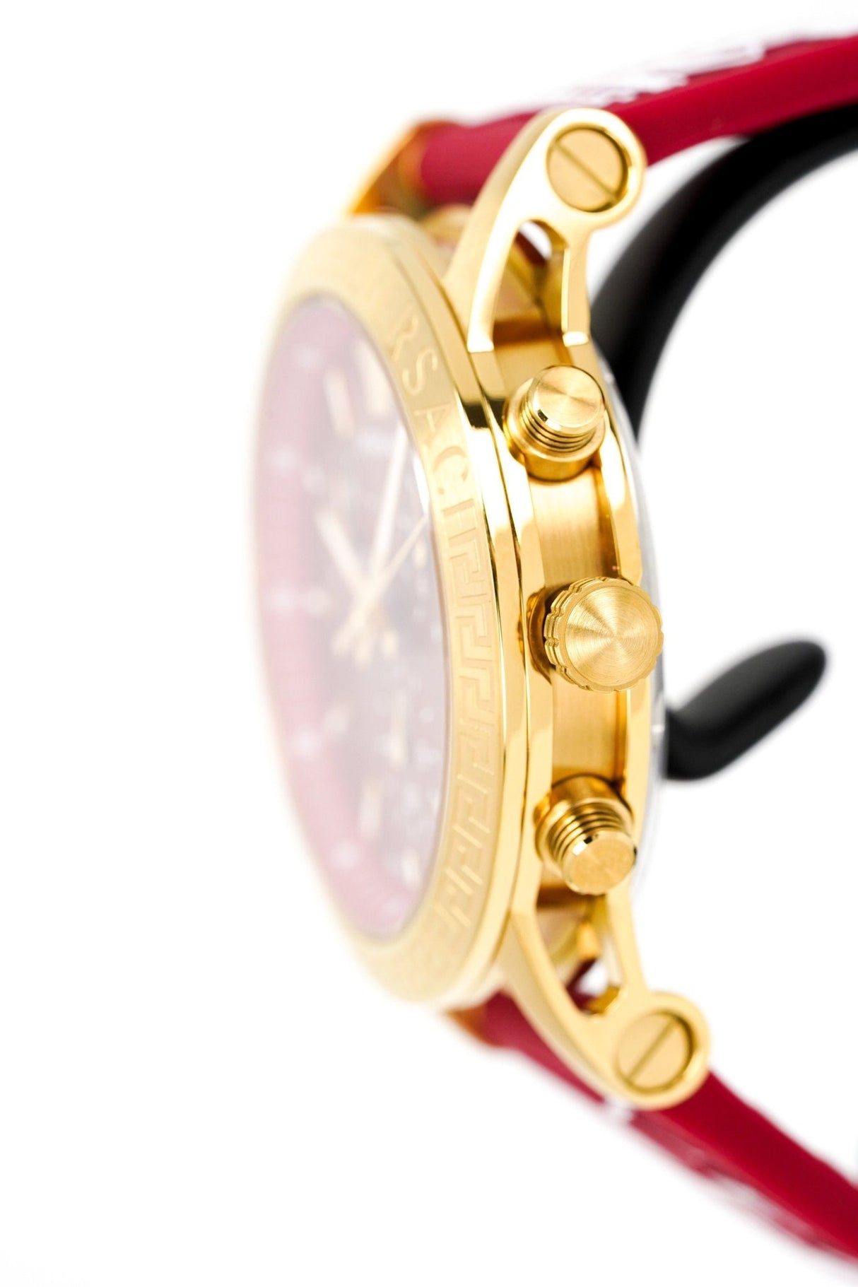 Versace Ladies Watch Sport Tech Chronograph Red Gold VEKB00322 - Watches & Crystals