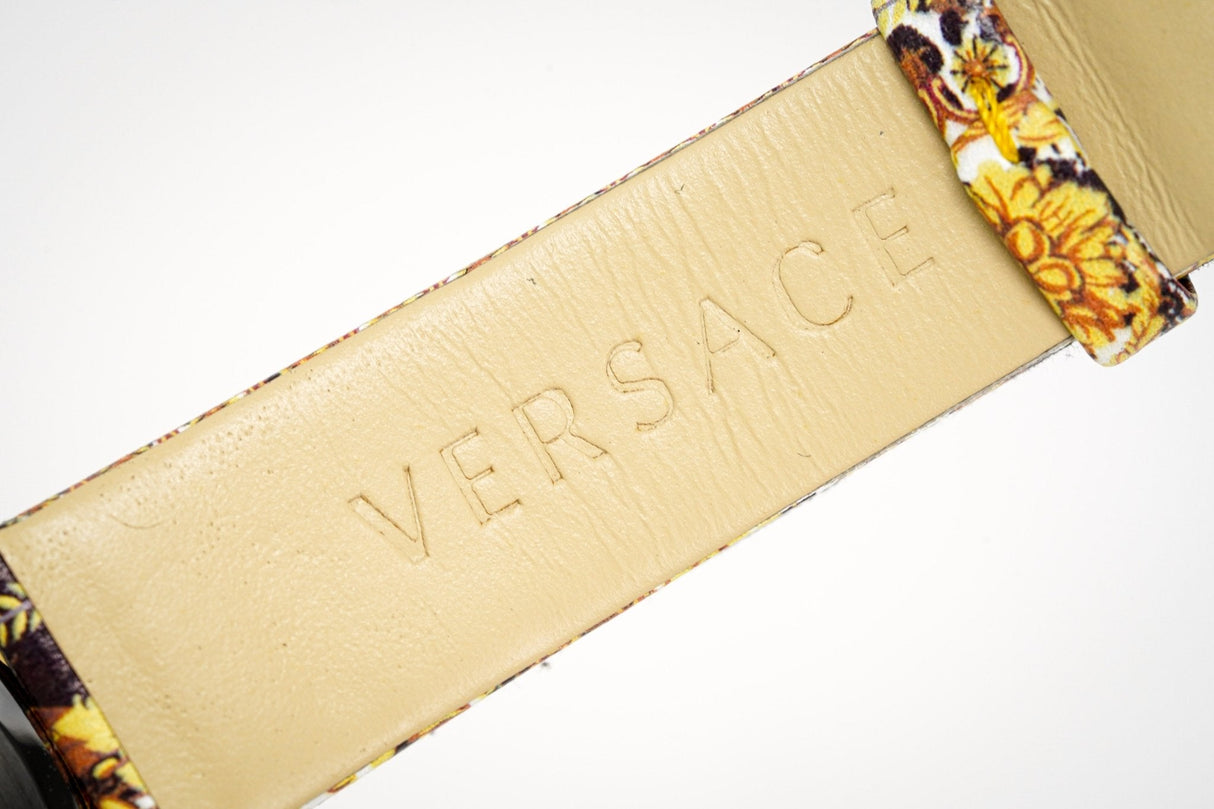 Versace Ladies Watch V-Circle Black Gold VBP130017 - Watches & Crystals