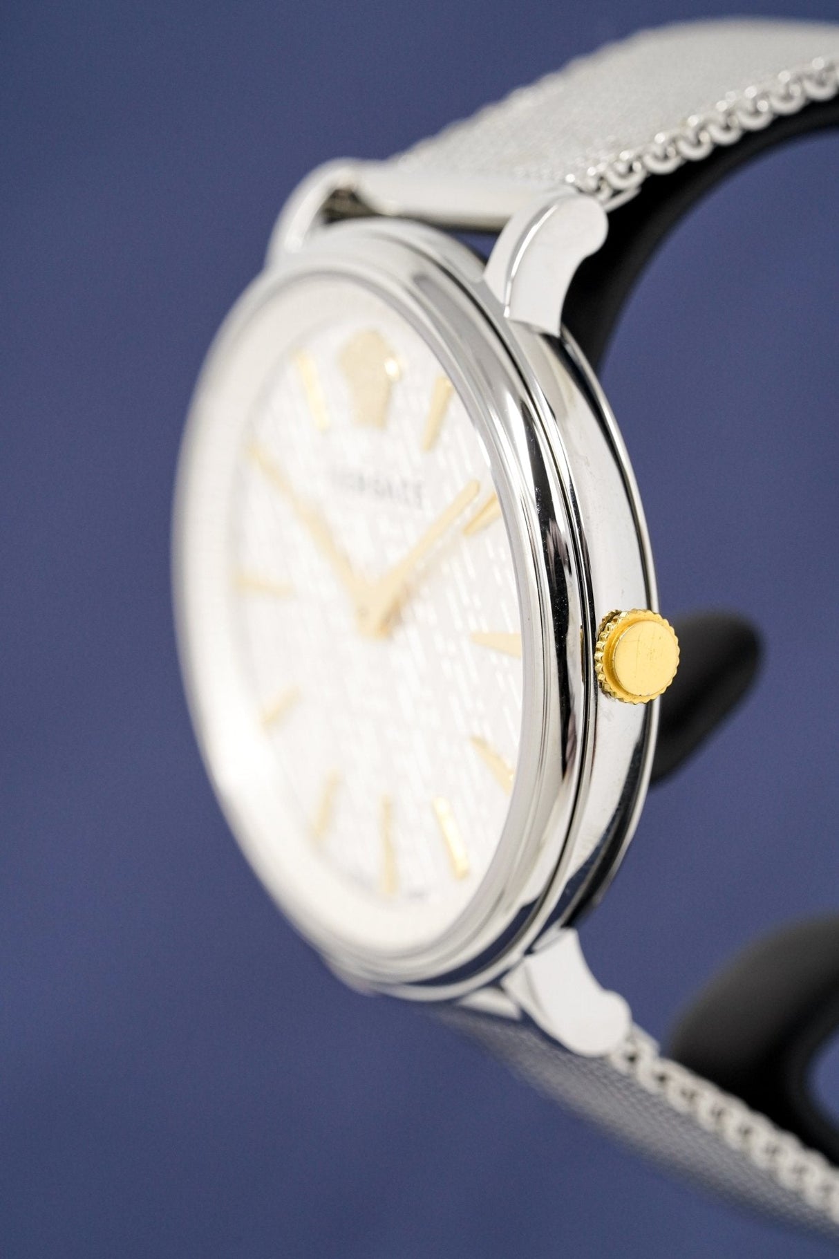 Versace Ladies Watch V-Circle Silver VBP050017 - Watches & Crystals