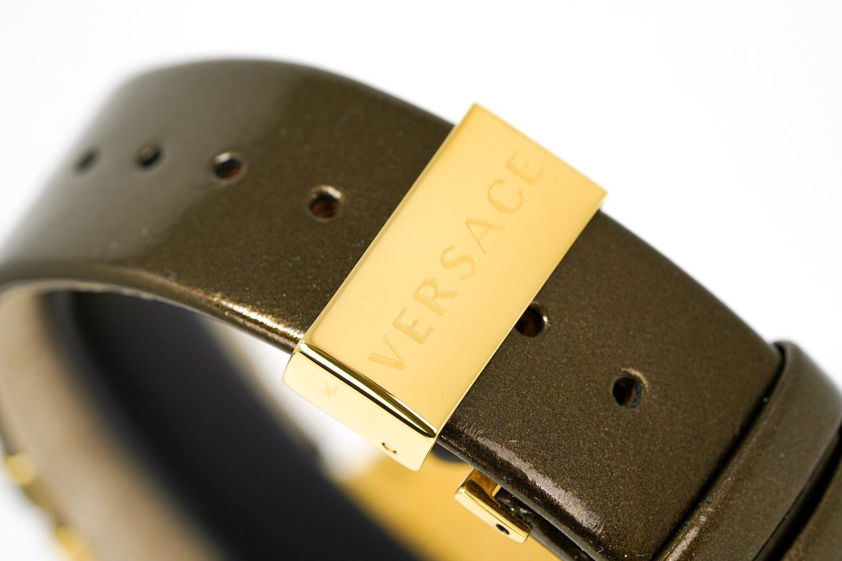 Versace Ladies Watch V Metal Icon Gold VLC130016 - Watches & Crystals