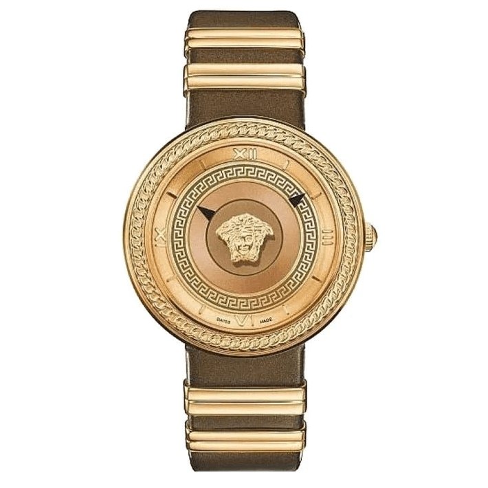 Versace Ladies Watch V Metal Icon Gold VLC130016 - Watches & Crystals
