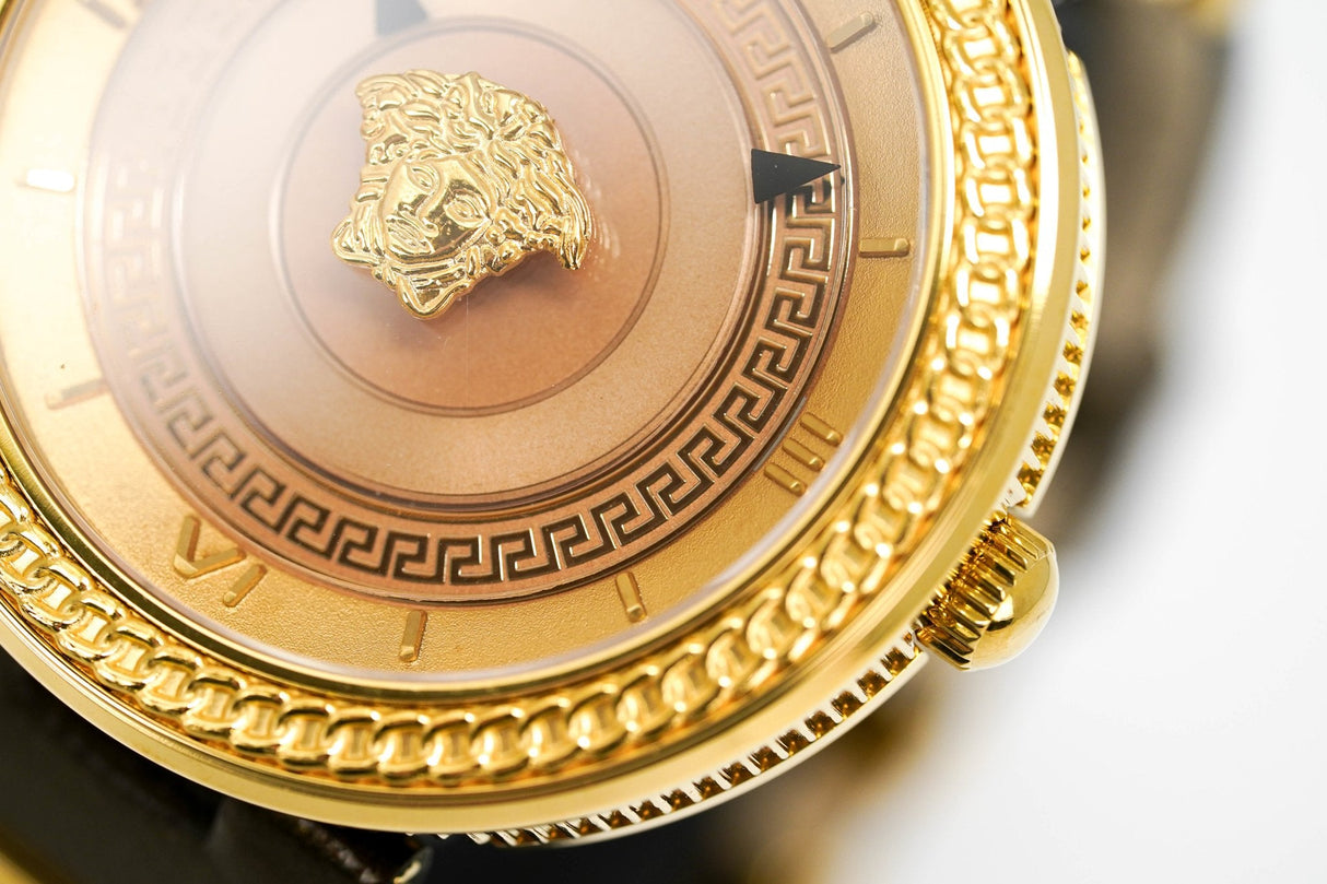 Versace Ladies Watch V Metal Icon Gold VLC130016 - Watches & Crystals