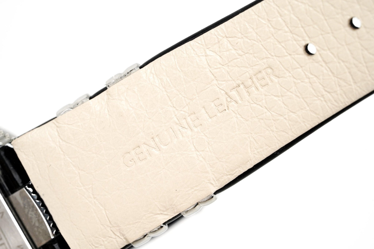 Versace Ladies Watch V Metal Patent Black VLC010014 - Watches & Crystals