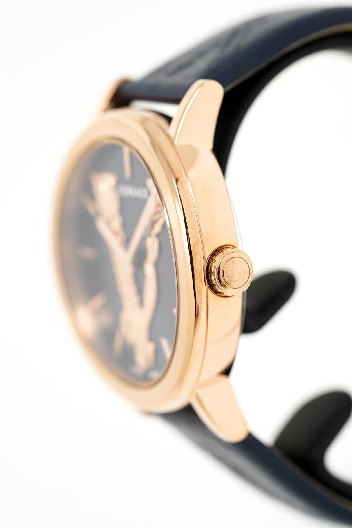 Versace Ladies Watch Virtus Blue IP Gold VERI00420 - Watches & Crystals