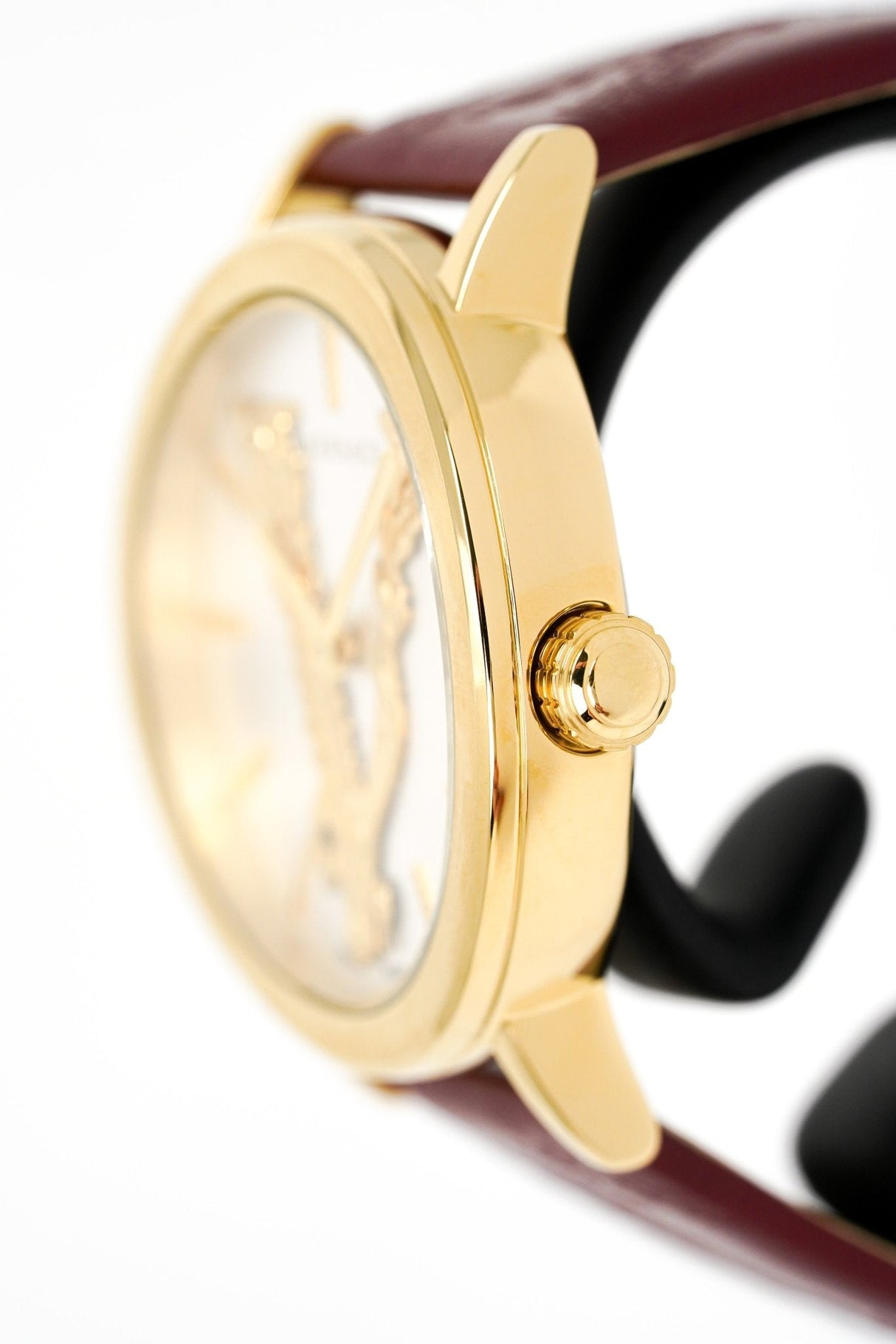 Versace Ladies Watch Virtus IP Gold Maroon VEHC00219 - Watches & Crystals