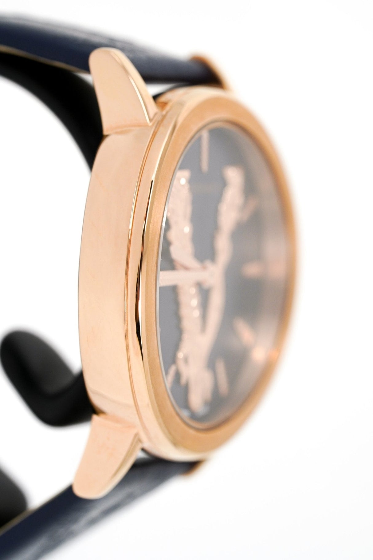 Versace Ladies Watch Virtus IP Rose Gold Blue VEHC00419 - Watches & Crystals