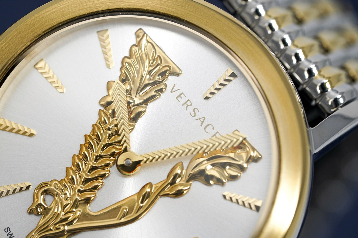 Versace Ladies Watch Virtus Two-Tone Gold VEHC00719 - Watches & Crystals