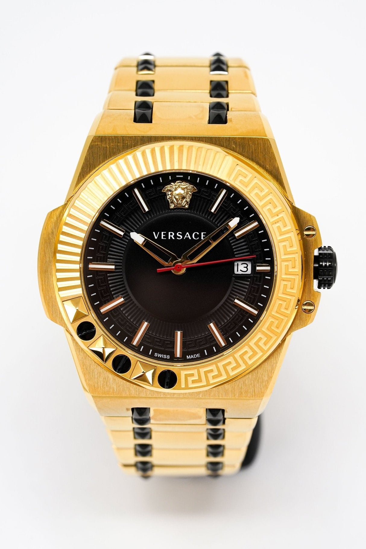 Versace Men's Chain Reaction Two-Tone Gold VEDY00619 - Watches & Crystals