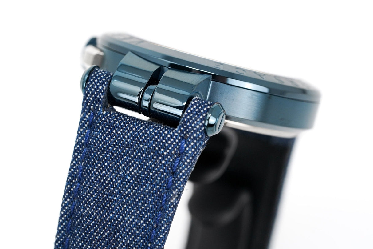 Versace Men's Chronograph Watch Aion Blue VBR070017 - Watches & Crystals