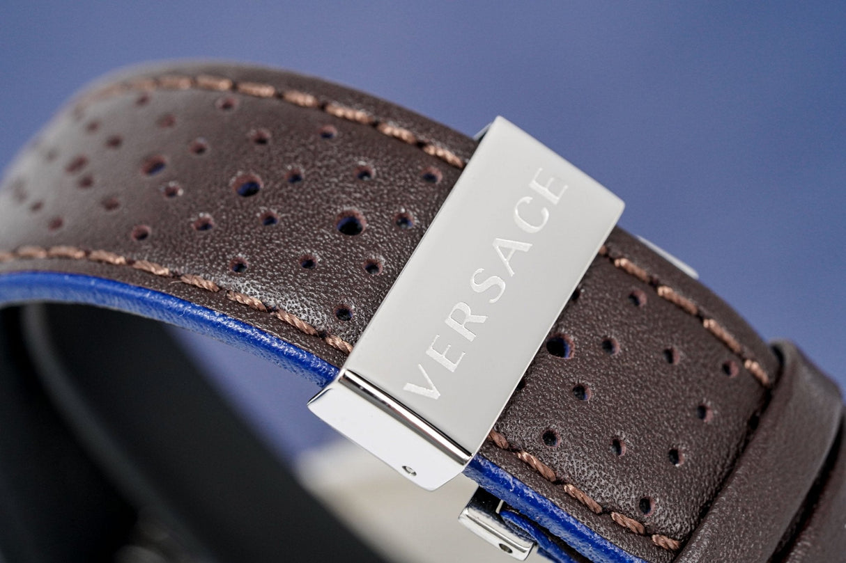 Versace Men's Chronograph Watch Aion Steel VBR010017 - Watches & Crystals