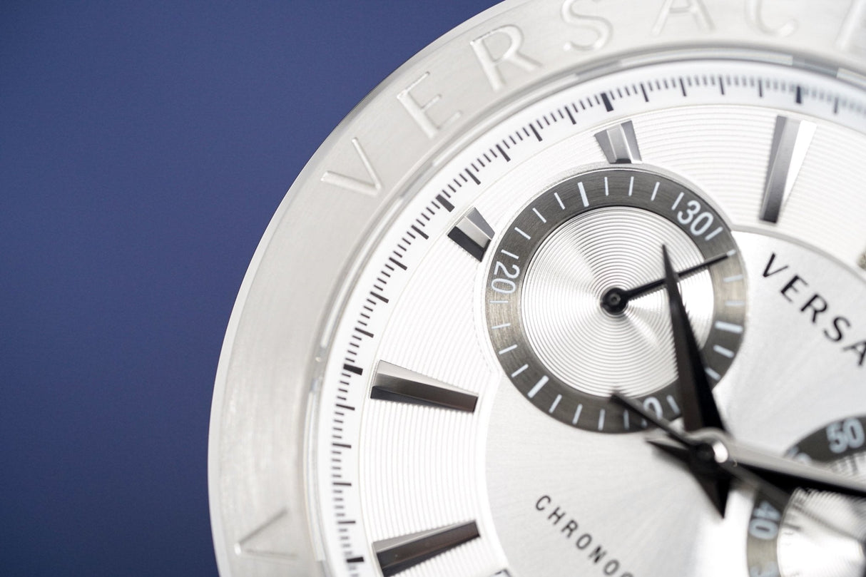 Versace Men's Chronograph Watch Aion Steel VBR010017 - Watches & Crystals