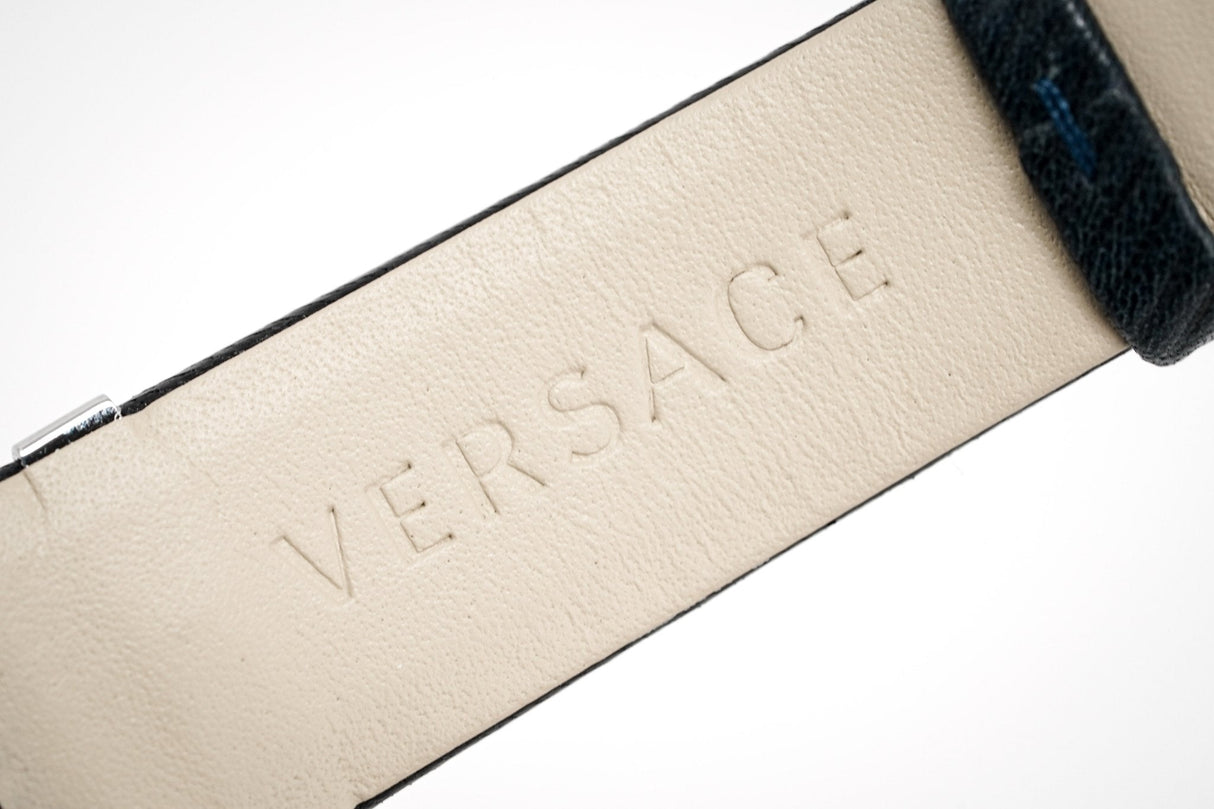 Versace Men's V-Circle Watch Blue VE5A00120 - Watches & Crystals