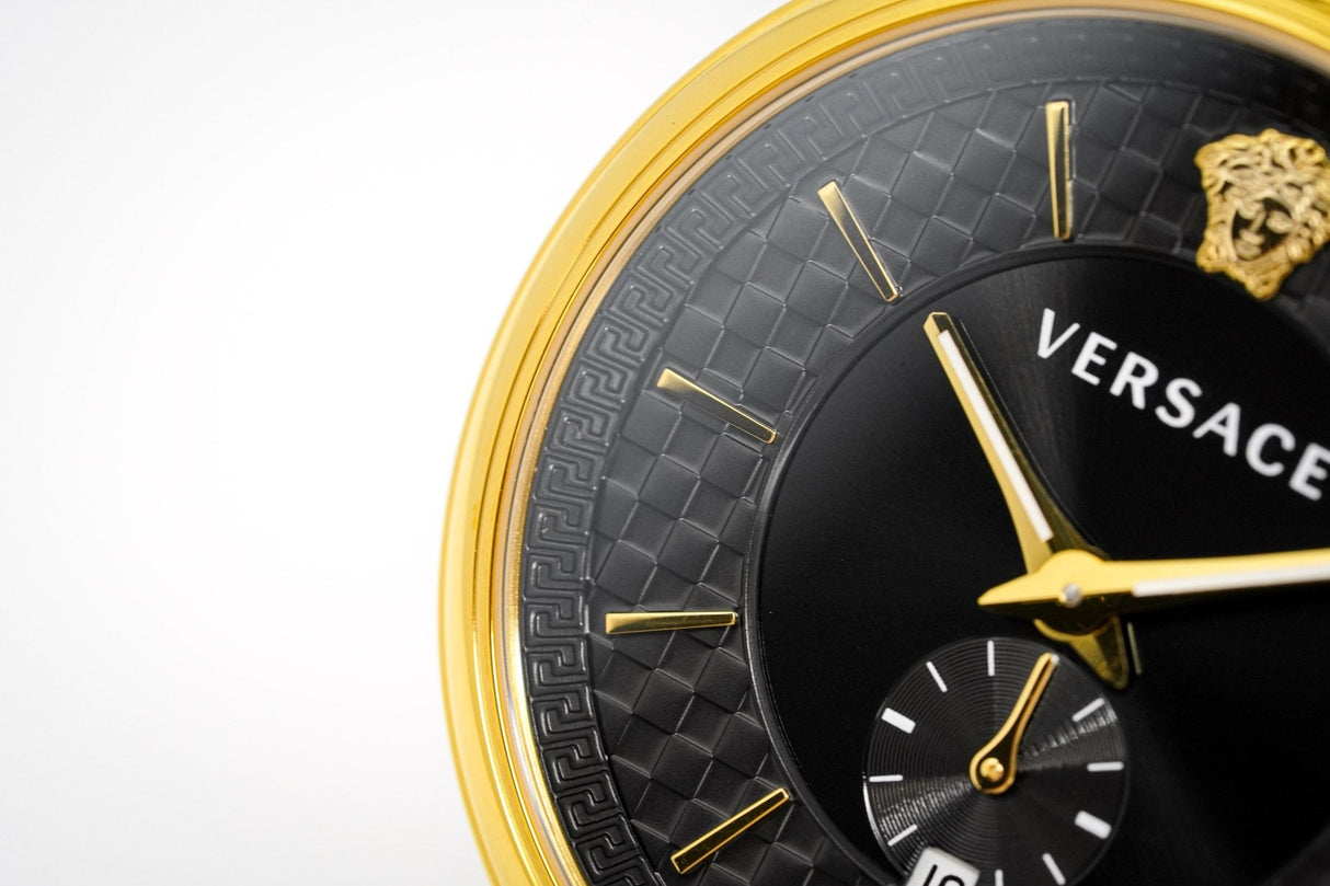 Versace Men's V-Circle Watch Brown VEBQ01619 - Watches & Crystals