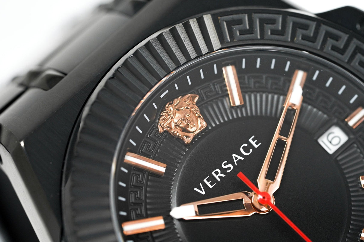 Versace Men's Watch Chain Reaction Black VEDY00719 - Watches & Crystals