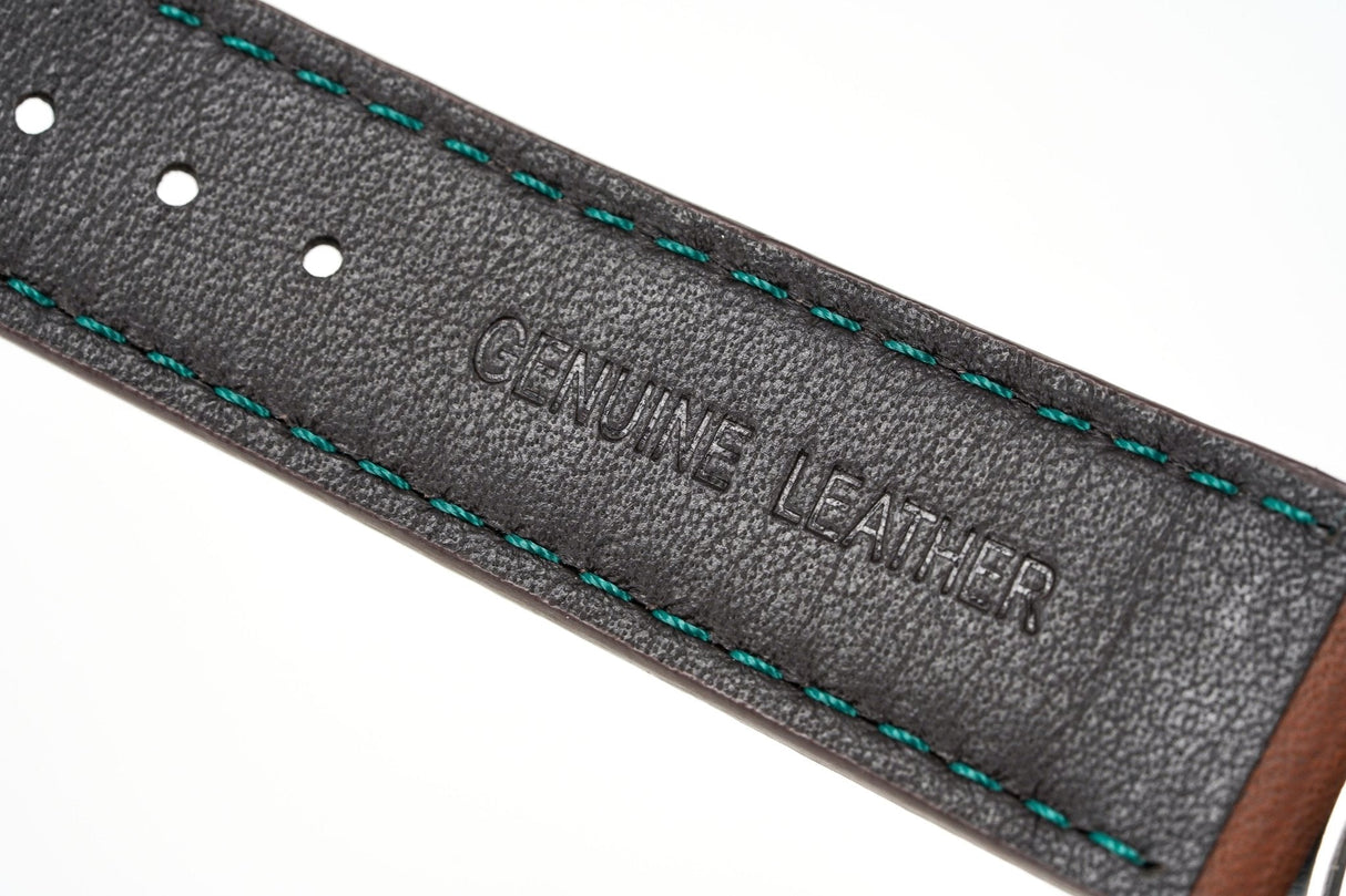 Versace Men's Watch Hellenyium GMT Green Leather V11090017 - Watches & Crystals