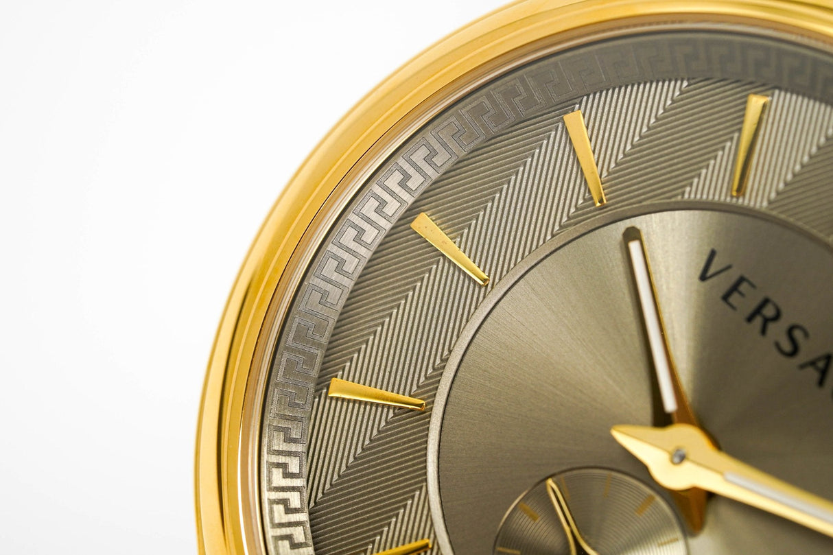 Versace Men's Watch V-Circle Small Seconds Green VBQ030017 - Watches & Crystals