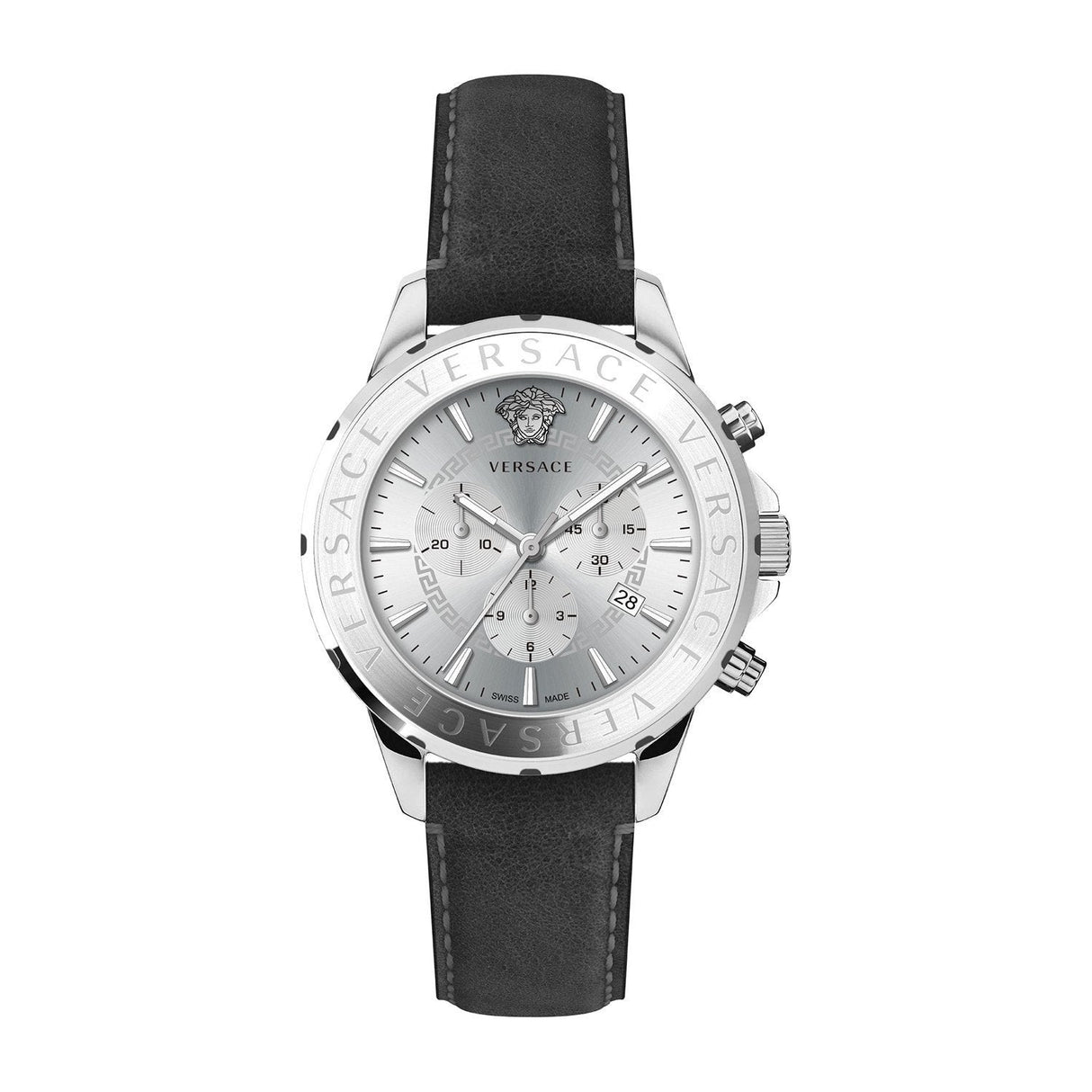 Versace Signature Chronograph Silver - Watches & Crystals