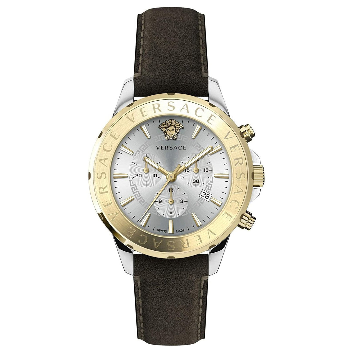 Versace Signature Chronograph Silver - Watches & Crystals