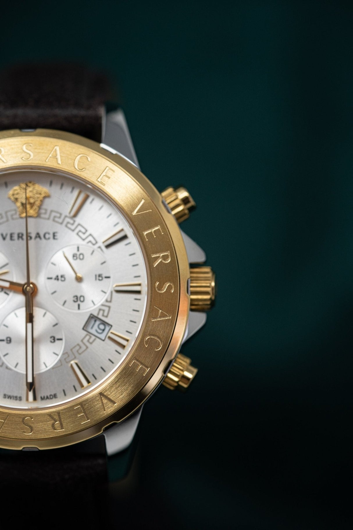 Versace Signature Chronograph Silver - Watches & Crystals