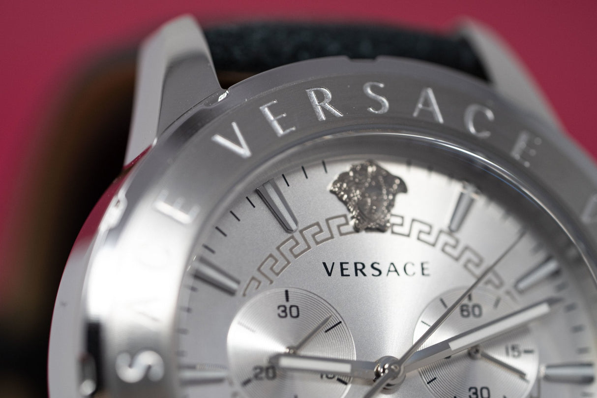Versace Signature Chronograph Silver - Watches & Crystals