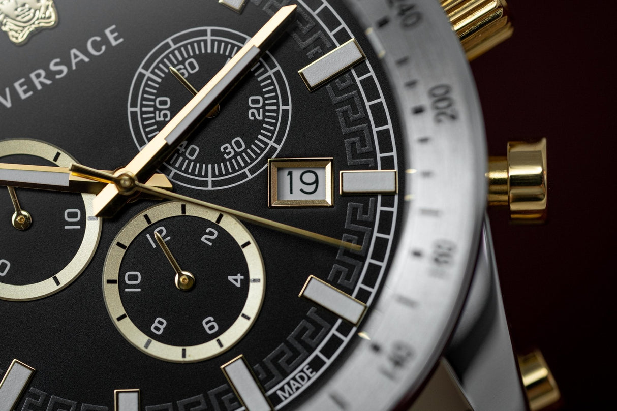 Versace Sporty Chronograph Black - Watches & Crystals