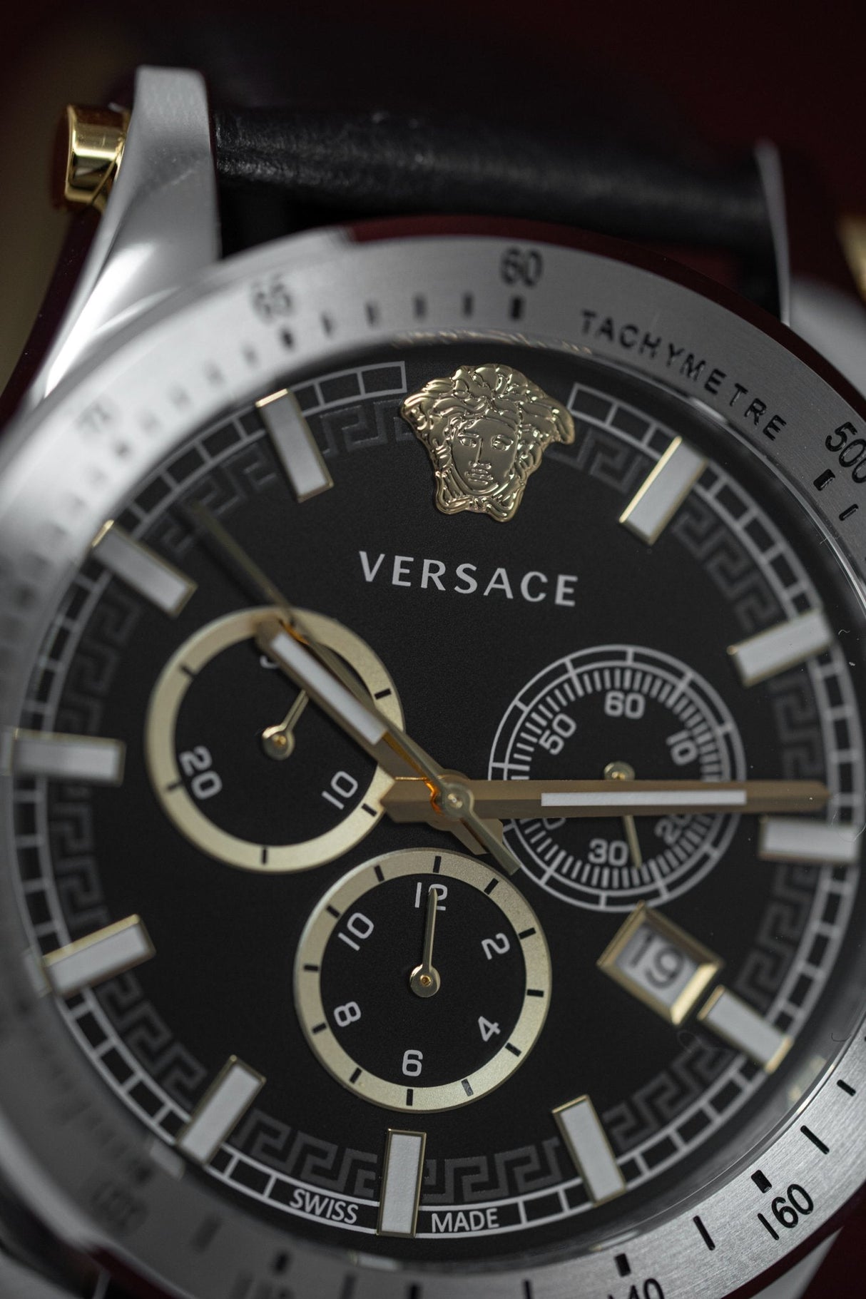 Versace Sporty Chronograph Black - Watches & Crystals