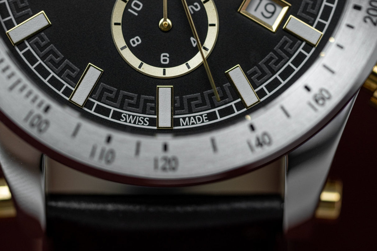 Versace Sporty Chronograph Black - Watches & Crystals